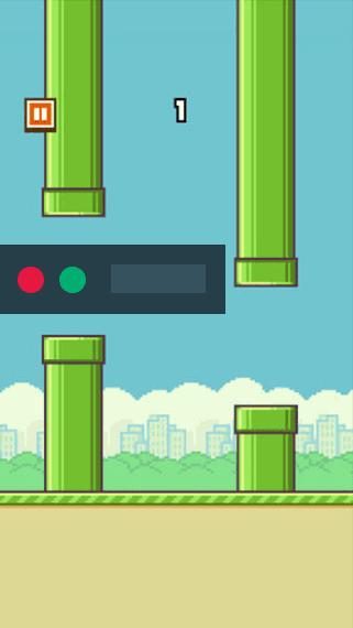 Playing flappy server